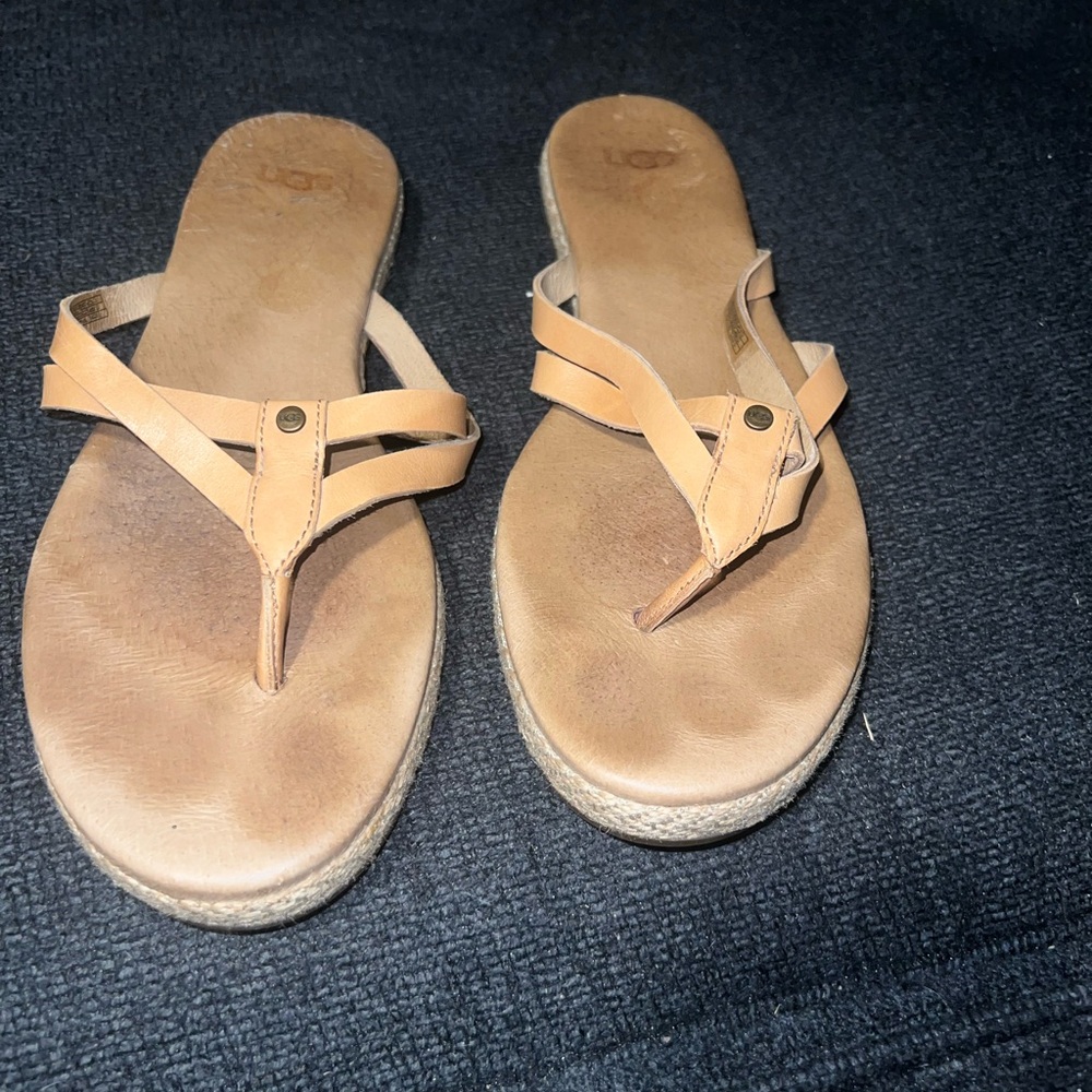 Ugg Leather Sandals